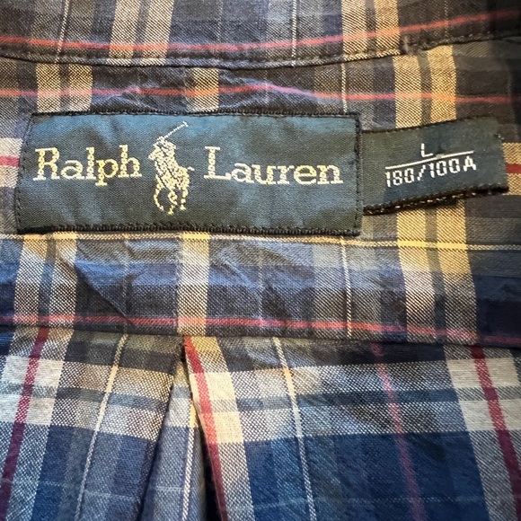Men's Polo Ralph Lauren Button Down | Large - Picture 2 of 3